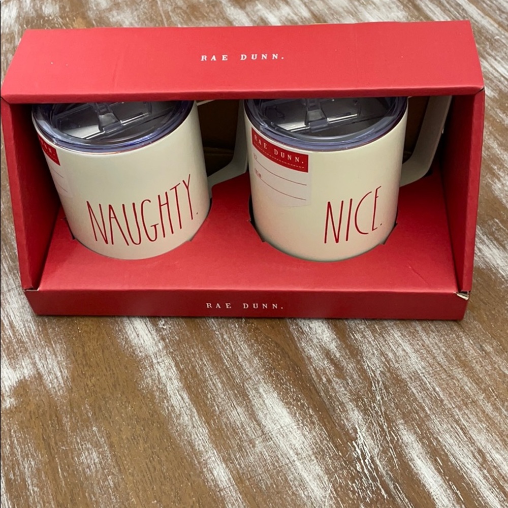 Rae Dunn Christmas cups